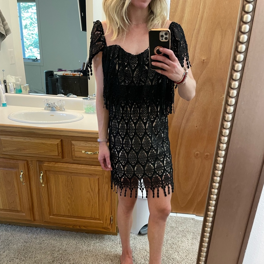 Lace Black Dress